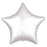 Picture of Globo Estrella Blanco Satín (48cm)