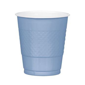 Picture of Vasos Azul Pastel plástico 356ml (10 unidades)