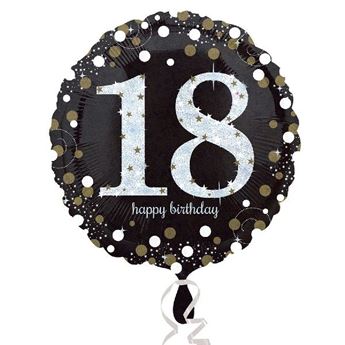 Imagen de Globo 18 Años Elegante (45cm)