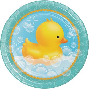Imagen de Platos Patitos cartón 23cm (8)