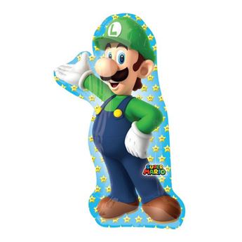 Imagens de Globo de Super Mario Bros Luigi (96cm)