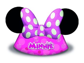 Imagen de Gorro Cono Forma Minnie Mouse (6 uds)