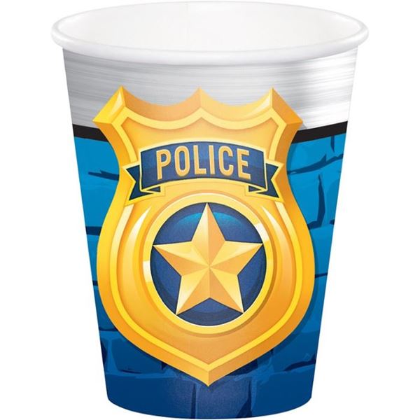 Imagens de Vasos Policía cartón (8)