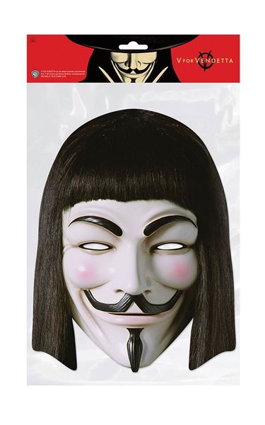 Imagens de Careta Anonymous V de Vendetta cartón