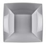 Picture of Platos Plata Cuadrados plástico 23cm (8 unidades)