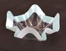 Imagen de Bol Pañuelo Borde Azul Perlado (22,5cm x 12cm)