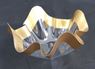 Imagen de Bol Pañuelo Borde Dorado (13cm x 7cm)