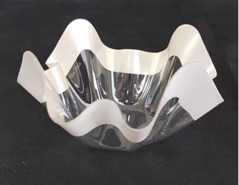 Picture of Bol Pañuelo Borde Blanco Perlado (13cm x 7cm)