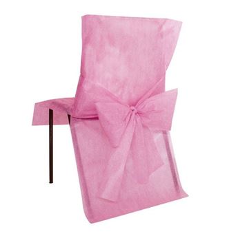 Imagen de Fundas para Silla Rosa Pastel Maxi Pack (10 unidades)