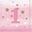 Picture of Servilletas Primer Añito Rosa Estrellas 33cm (16 uds.)