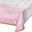 Picture of Mantel Primer Añito Rosa Estrellas plástico