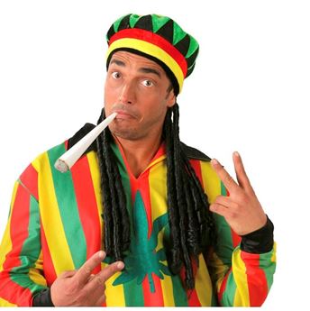 Imagen de Gorra Jamaicana con Trenzas