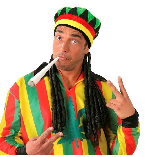 Picture of Gorra Jamaicana con Trenzas