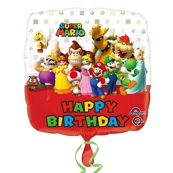 HelloKids Diversiones - FELIZ CUMPLEAÑOS MARIO BROS