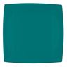 Picture of Platos Verde Cuadrados plástico 23cm (8 unidades)