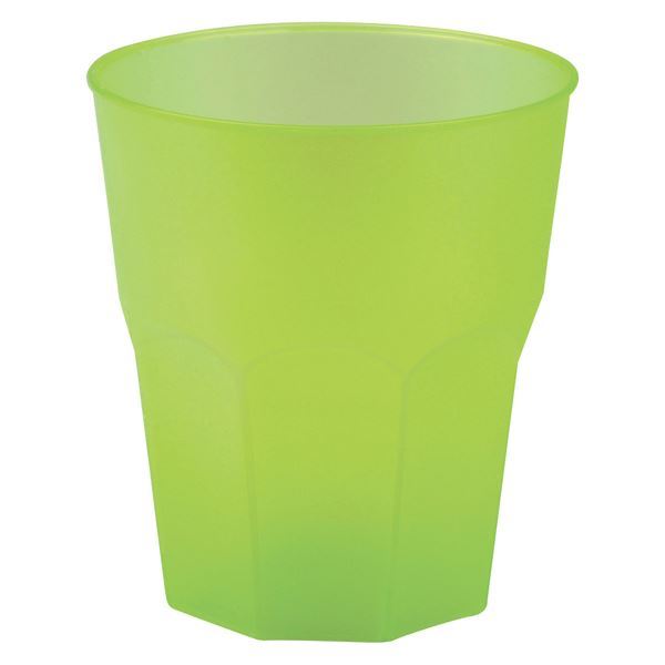 Imagen de Vasos Verde Claro Plástico Duro Reutilizables (20 uds.)