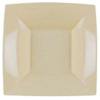 Picture of Boles Champán Cuadrados plástico 18cm (8 uds.)