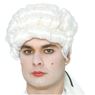 Imagen de Peluca de Época Barroca Blanca Hombre