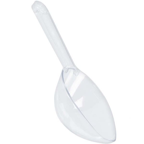 Imagen de Cuchara Transparente Candy Bar 16cm