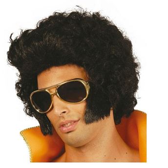 Imagens de Peluca Rey del Rock Elvis 