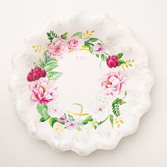 Imagen de Platos hondos Barroco Celebración cartón 24cm (8)