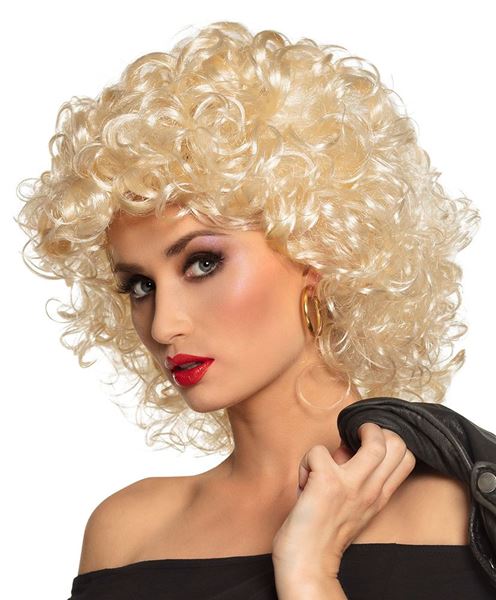 Imagen de Peluca Rizos Rubia Grease