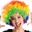 Imagen de Peluca Afro Multicolor