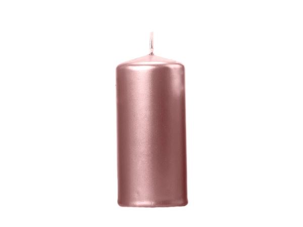 Imagen de Vela Cirio Rosa Dorada 