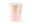 Picture of Vasos Rosas Hojas Doradas cartón (6 unidades)