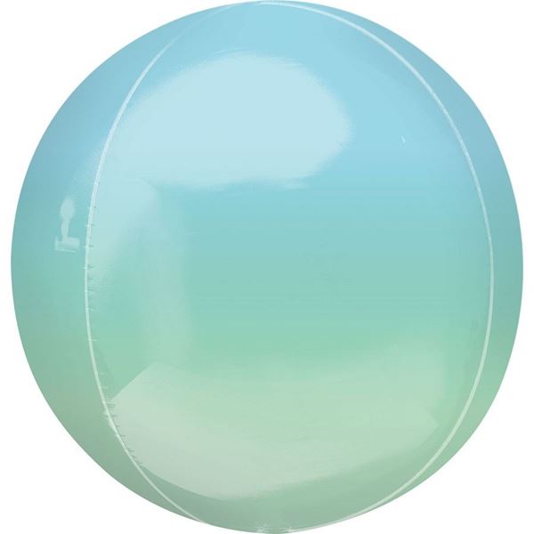 Picture of Globo dos tonos verde y azul esférico (1)
