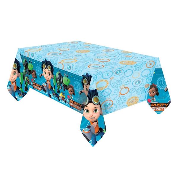 Imagen de Mantel Rusty Rivets plástico