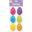 Imagen de Huevos de Pascua de Plástico Rellenables (6 Uds)
