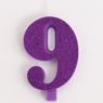 Picture of Vela 9 Morada Glitter