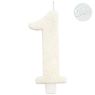 Imagens de Vela 1 Blanca Glitter