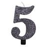 Picture of Vela 5 Negra Glitter