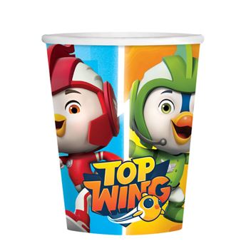 Imagen de Vasos Top Wing cartón (8 uds.)