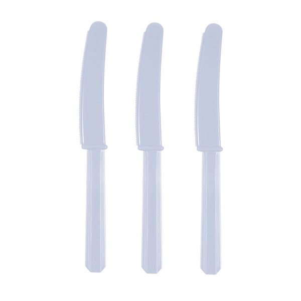 Picture of Cuchillos Azul Pastel Reutilizables (10 uds.)