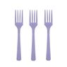 Imagen de Tenedores Morado Claro Reutilizables (10 uds.)