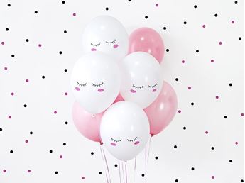 Picture of Globos Látex Pestañas (6)
