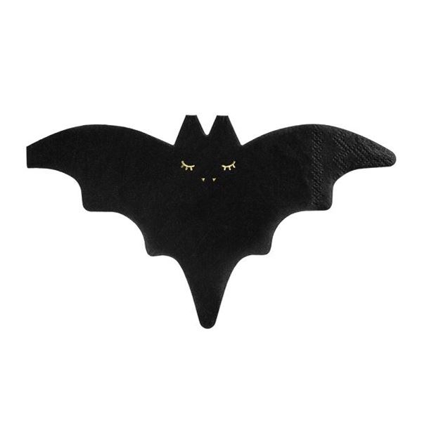 Picture of Servilletas Forma Murciélago Halloween (20)