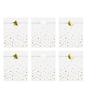 Imagens de Bolsas Regalos Nubes y Estrellas Dulces (6 unidades)