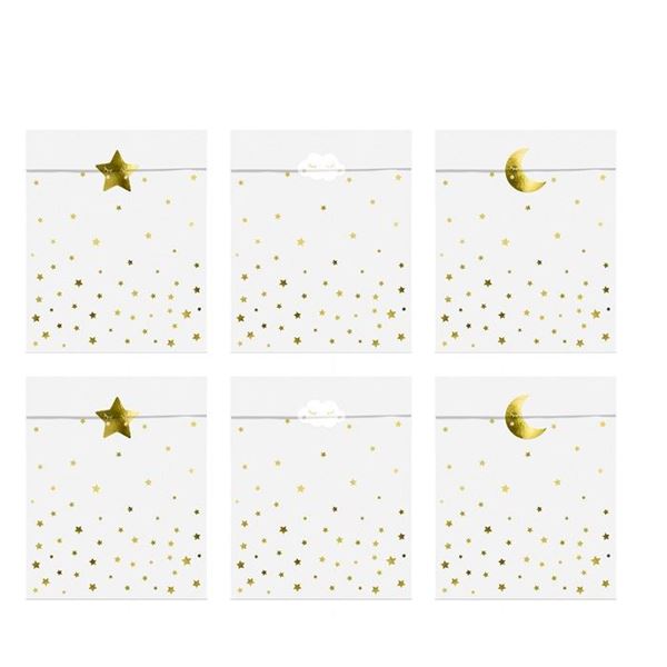 Imagens de Bolsas regalos Nubes y Estrellas dulces (6)