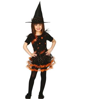 Imagen de Disfraz Bruja Estrellas (5-6 Años)