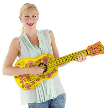 Imagens de Ukulele Hippie Hinchable (80cm)