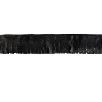 Imagen de Guirnalda Negra Flecos papel (50m)