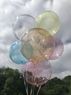 Imagen de Globo Burbuja Transparente Naranja plástico (45cm)