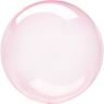 Imagen de Globo Burbuja Transparente Rosa Fuerte plástico (45cm)