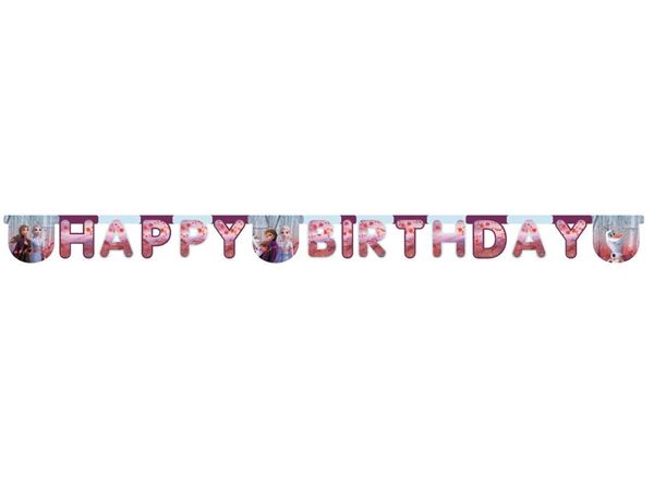 Imagen de Guirnalda de Frozen Happy Birthday (2m)