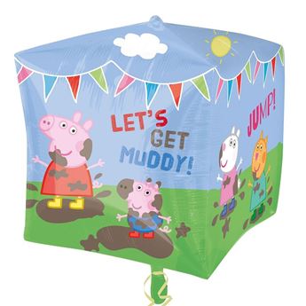 Globos Redondos Cerdita Peppa Pig 23cm