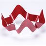 Picture of Bol Pañuelo Borde Rojo plástico (13cm x 7cm)